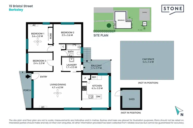 Floorplan of Homely house listing, 19 Bristol Street, Berkeley NSW 2506