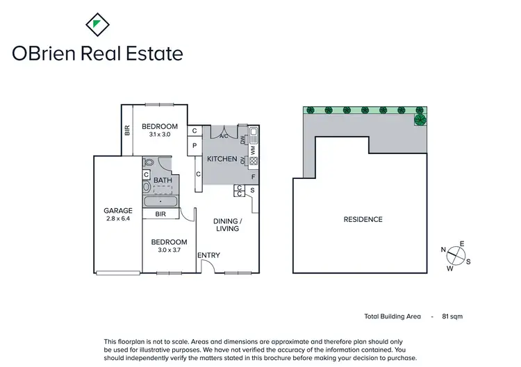 Floorplan of Homely unit listing, 4/174 Beach Road, Parkdale VIC 3195