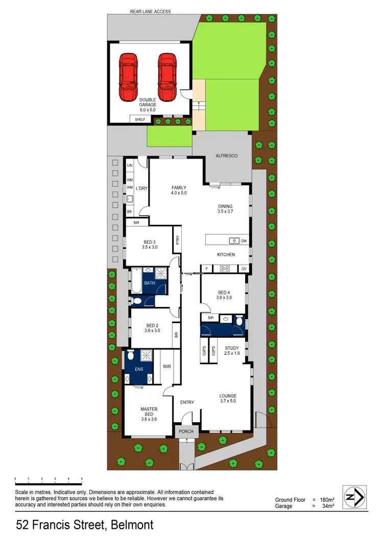 Floorplan of Homely house listing, 52 Francis Street, Belmont VIC 3216