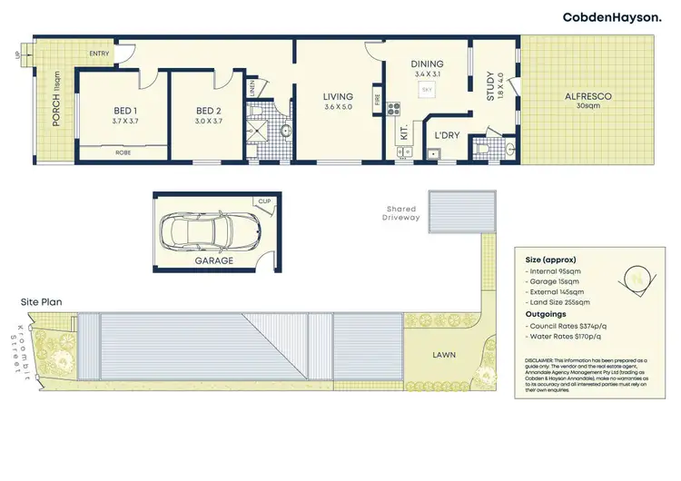 Floorplan of Homely house listing, 14a Kroombit Street, Dulwich Hill NSW 2203