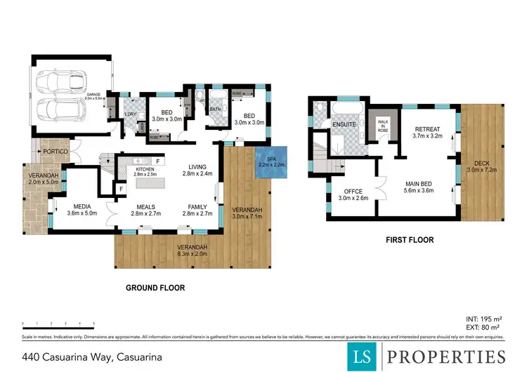 Floorplan of Homely house listing, 440 Casuarina Way, Casuarina NSW 2487