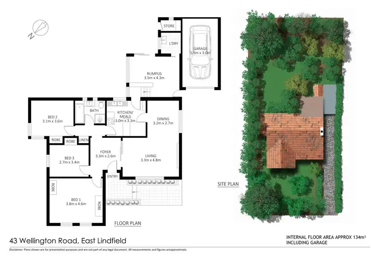 Floorplan of Homely house listing, 43 Wellington Road, East Lindfield NSW 2070