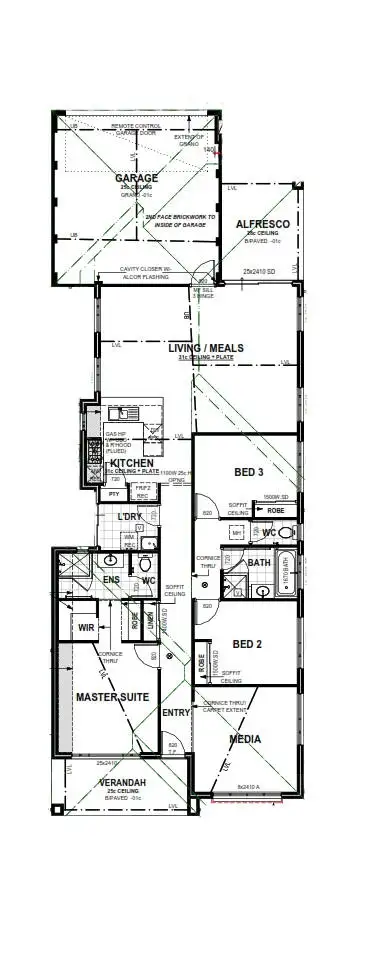 Floorplan of Homely house listing, 11 Oriel Lane, Piara Waters WA 6112
