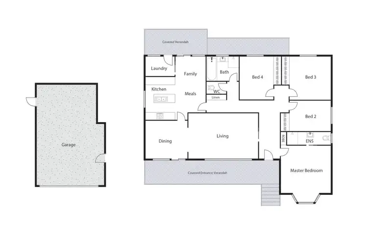 Floorplan of Homely house listing, 3 Pring Place, Latham ACT 2615