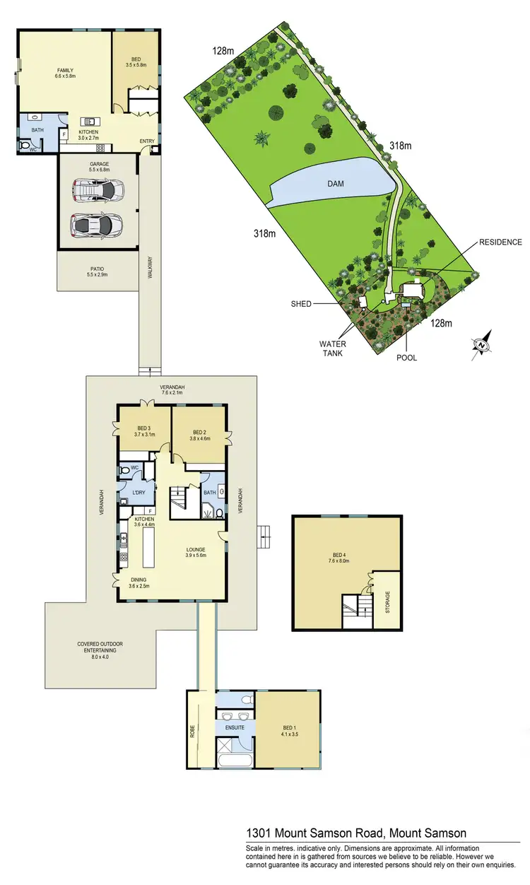 Floorplan of Homely house listing, 1301 Mount Samson Road, Mount Samson QLD 4520