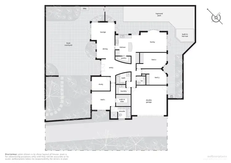 Floorplan of Homely house listing, 13 Golden Grove, Red Hill ACT 2603