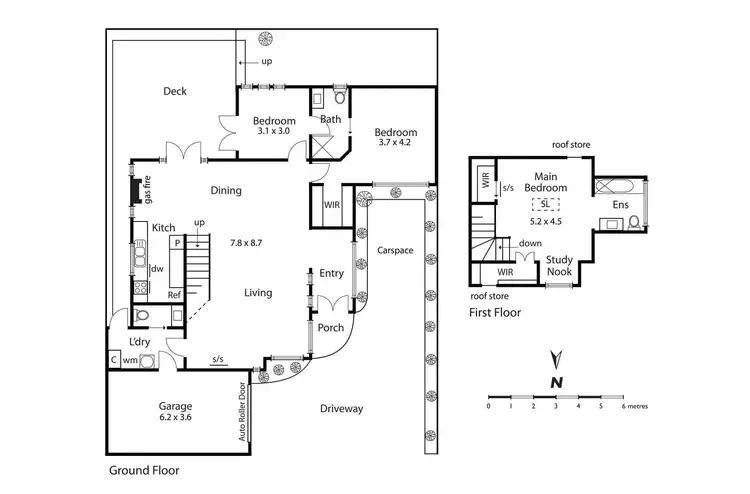 Floorplan of Homely house listing, 62a Teddington Road, Hampton VIC 3188