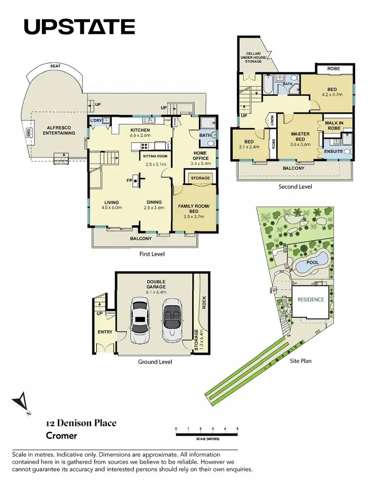 Floorplan of Homely house listing, 12 Denison Place, Cromer NSW 2099