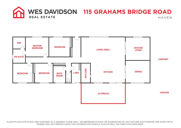 Floorplan of Homely house listing, 115 Grahams Bridge Road, Haven VIC 3401