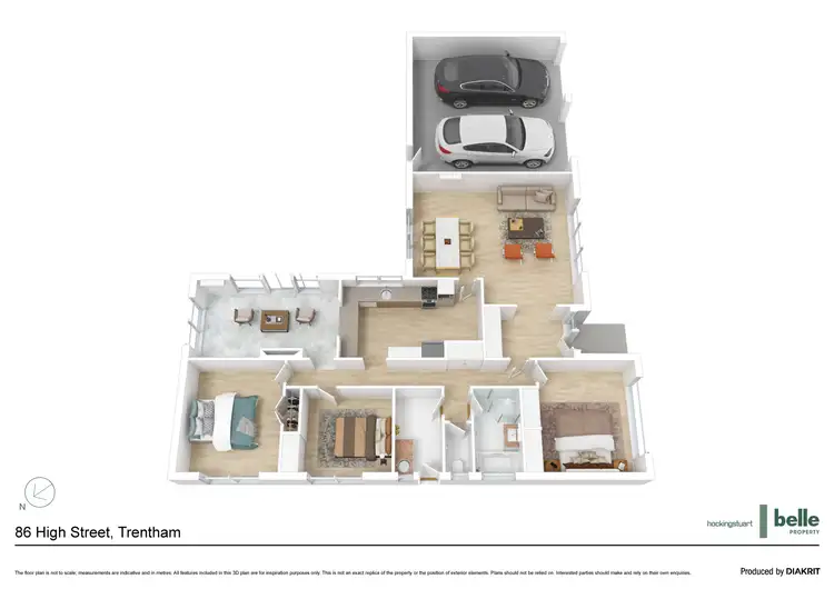 Floorplan of Homely house listing, 86 High Street, Trentham VIC 3458