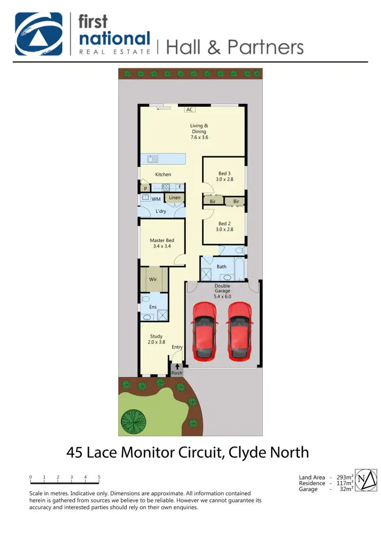 Floorplan of Homely house listing, 45 Lace Monitor Circuit, Clyde North VIC 3978