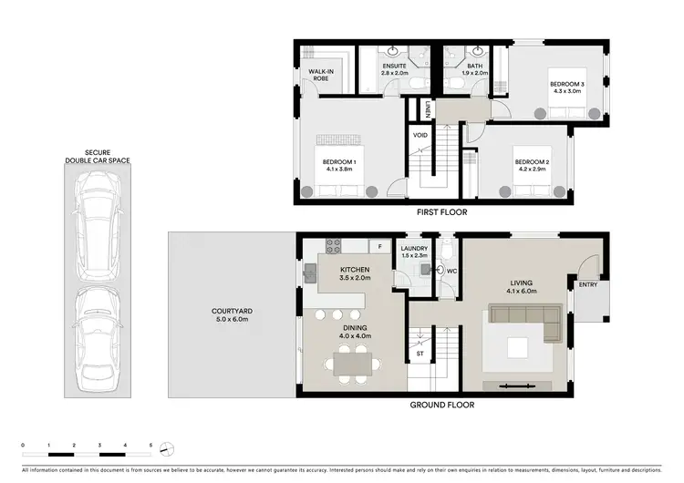 Floorplan of Homely townhouse listing, 23/2 Nile Close, Marsfield NSW 2122