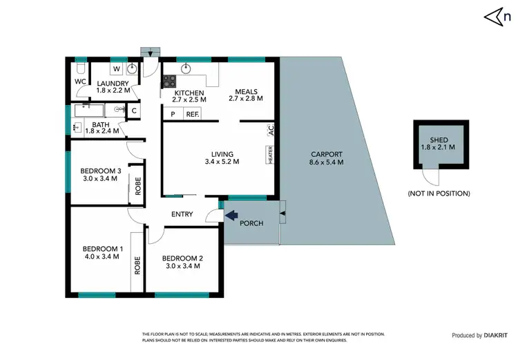 Floorplan of Homely house listing, 50 Richardson Street, Thomastown VIC 3074