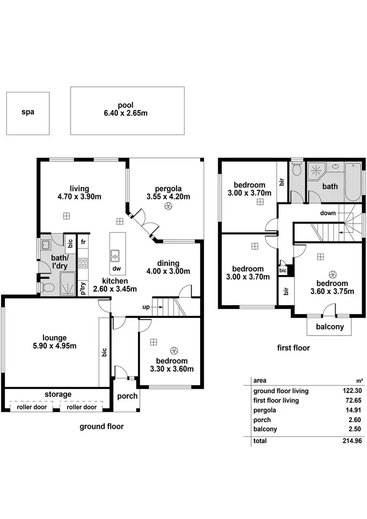 Floorplan of Homely house listing, 38D Highgate Street, Highgate SA 5063
