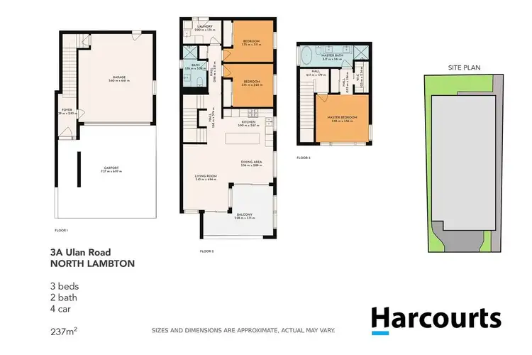 Floorplan of Homely house listing, 3A Ulan Road, North Lambton NSW 2299