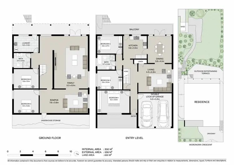 Floorplan of Homely house listing, 177 Woronora Crescent, Como NSW 2226
