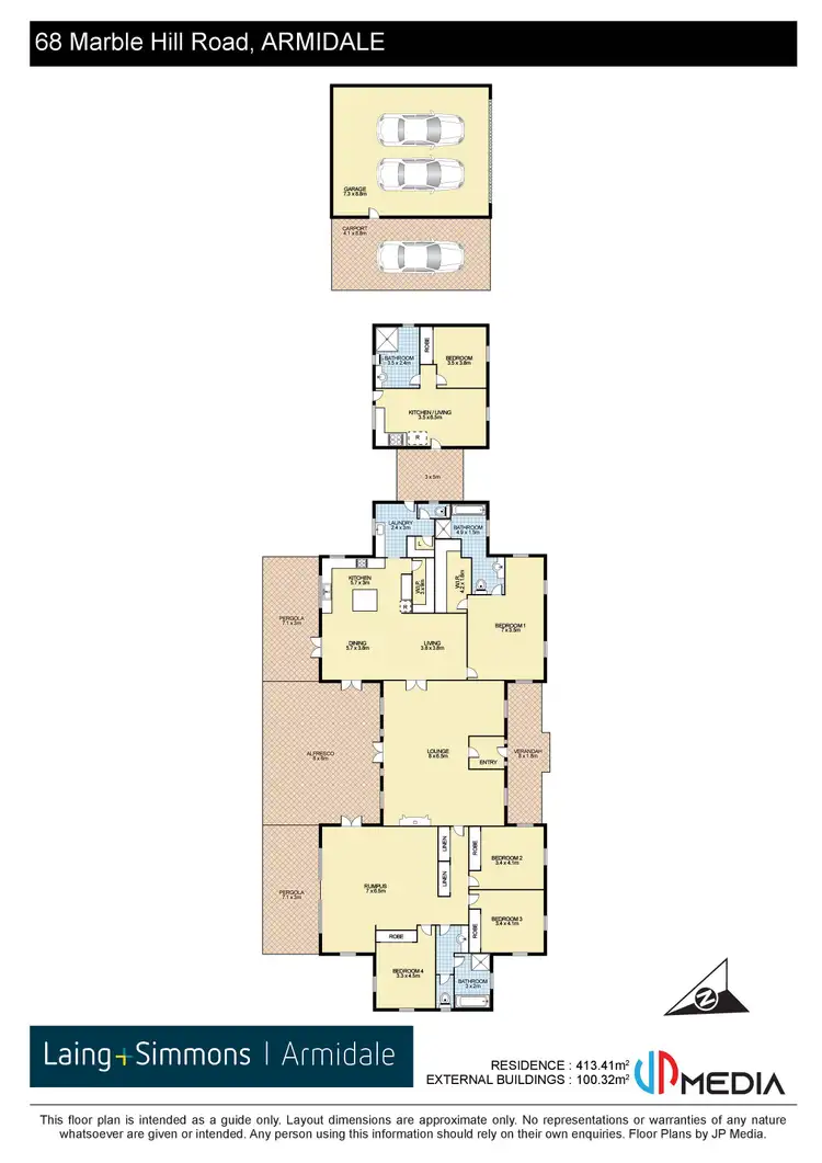 Floorplan of Homely rural property listing, 68 Marble Hill Road, Armidale NSW 2350