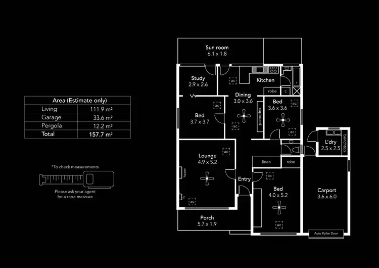 Floorplan of Homely house listing, 3 Allan Street, Royal Park SA 5014