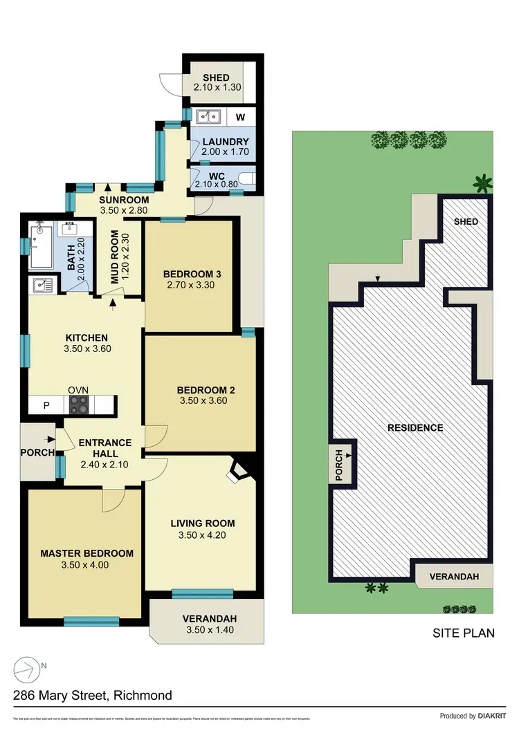 Floorplan of Homely house listing, 286 Mary Street, Richmond VIC 3121