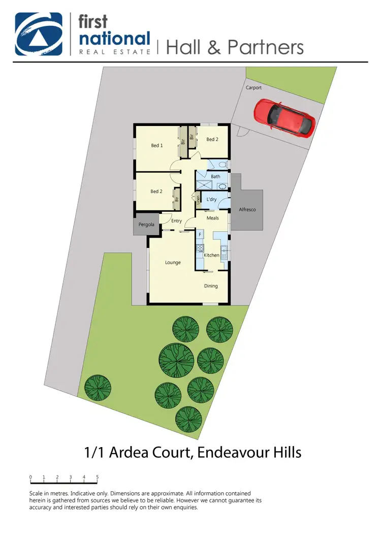 Floorplan of Homely unit listing, 1/1 Ardea Court, Endeavour Hills VIC 3802