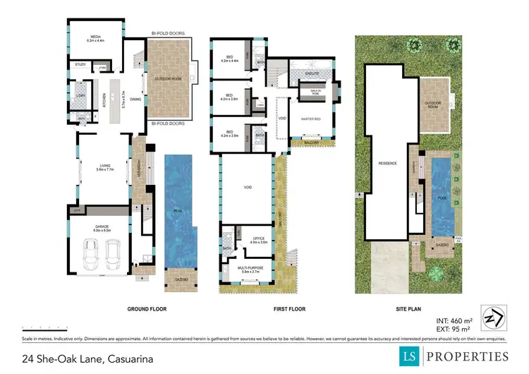 Floorplan of Homely house listing, 24 She-Oak Lane, Casuarina NSW 2487