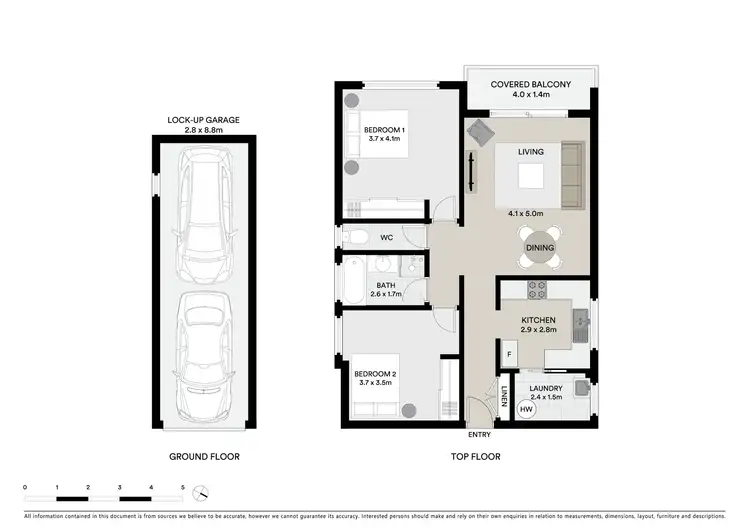 Floorplan of Homely apartment listing, 7/22-24 St Georges Parade, Hurstville NSW 2220
