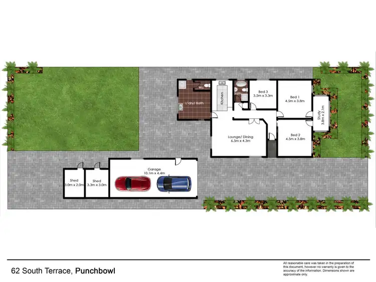 Floorplan of Homely house listing, 62 South Terrace, Punchbowl NSW 2196
