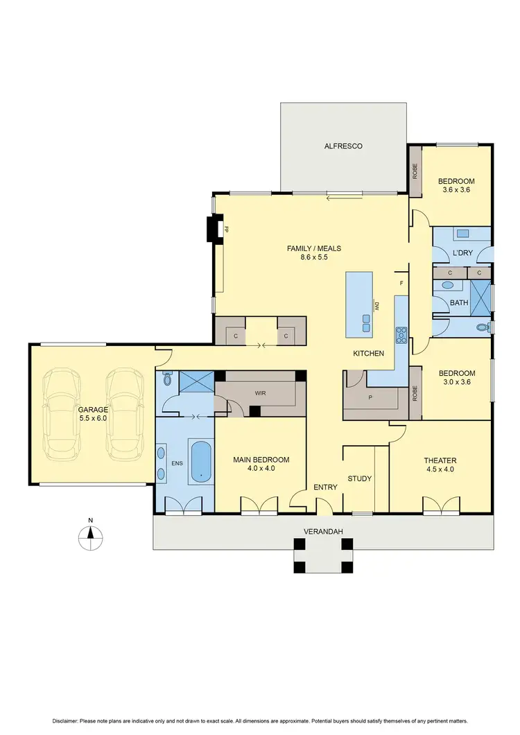 Floorplan of Homely house listing, 42 James Patrick Way, Lancefield VIC 3435