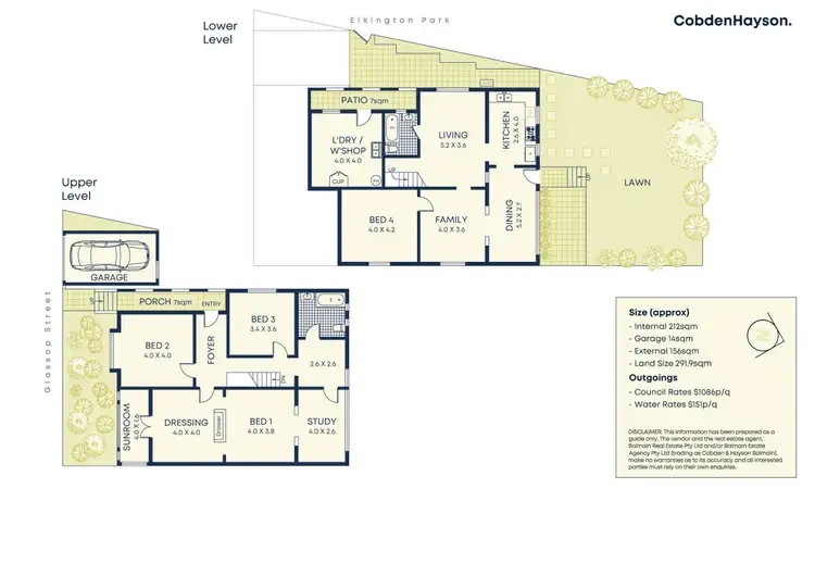 Floorplan of Homely house listing, 51 Glassop Street, Balmain NSW 2041