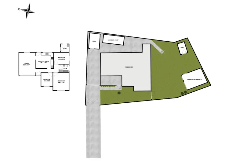 Floorplan of Homely house listing, 9 Oakwood Road, Toongabbie NSW 2146