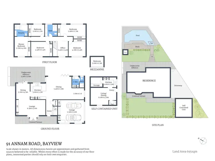 Floorplan of Homely house listing, 91 Annam Road, Bayview NSW 2104