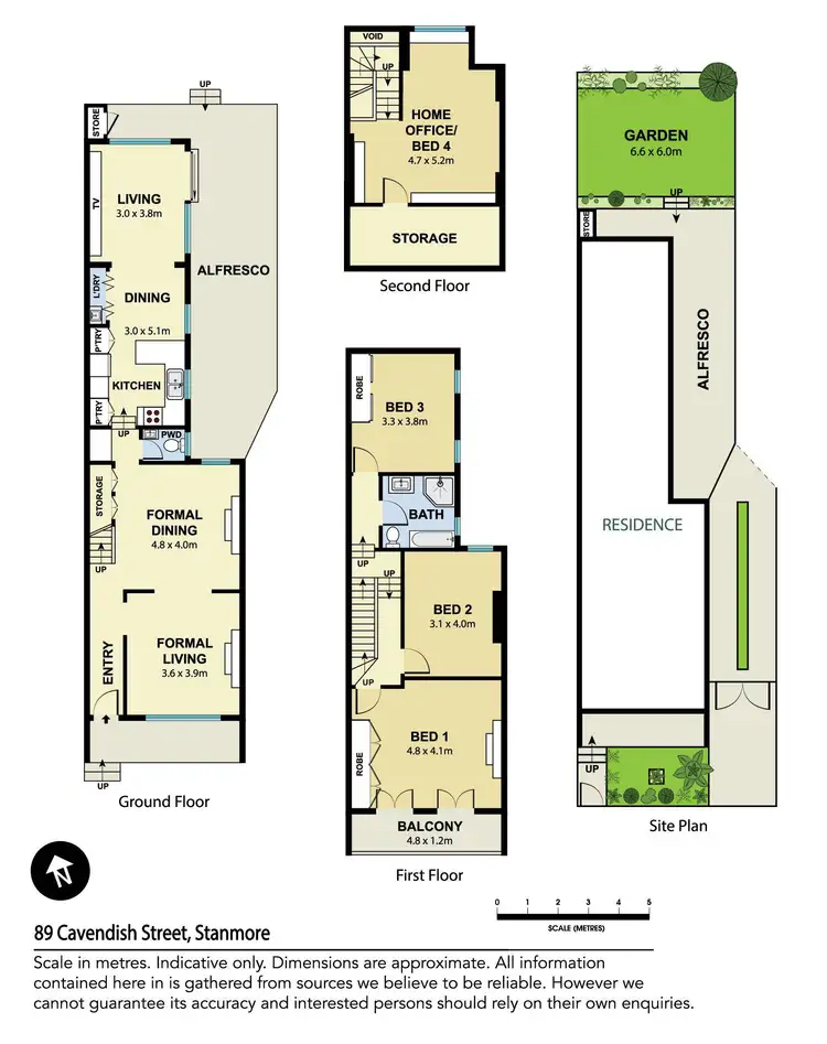 Floorplan of Homely house listing, 89 Cavendish Street, Stanmore NSW 2048