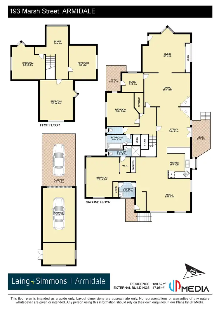 Floorplan of Homely house listing, 193 Marsh Street, Armidale NSW 2350
