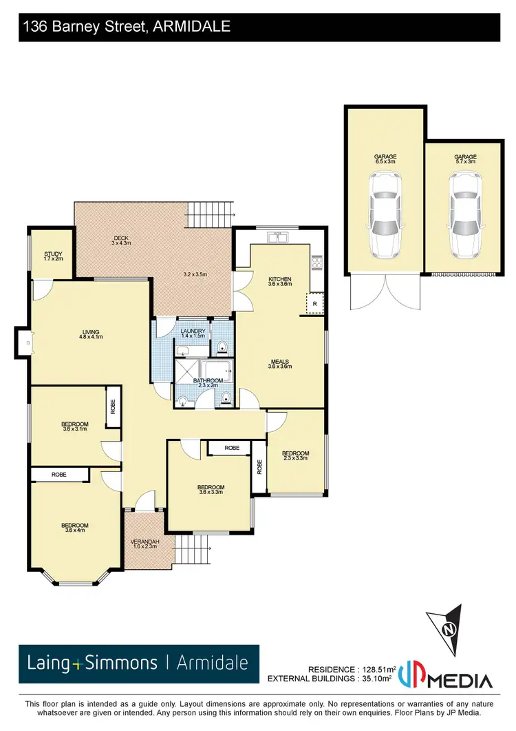 Floorplan of Homely house listing, 136 Barney Street, Armidale NSW 2350