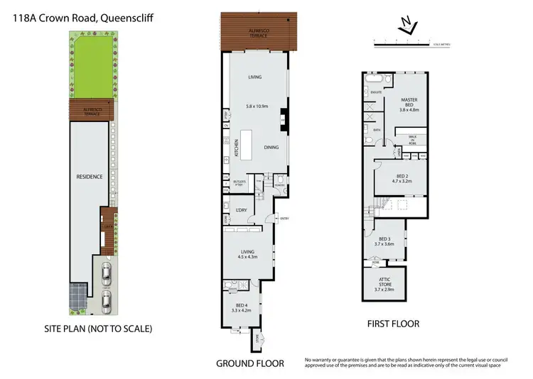 Floorplan of Homely house listing, 118a Crown Road, Queenscliff NSW 2096