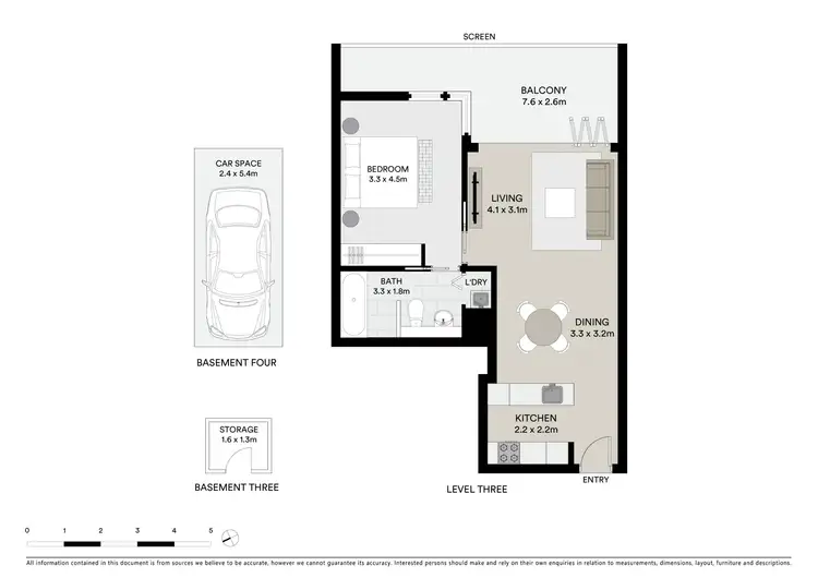 Floorplan of Homely apartment listing, 307/5 Sterling Circuit, Camperdown NSW 2050