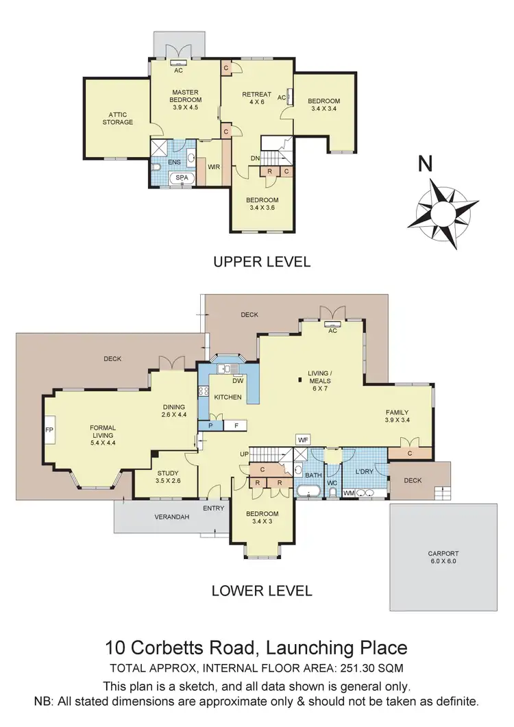 Floorplan of Homely house listing, 10 Corbetts Road, Launching Place VIC 3139