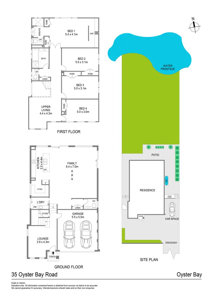 Floorplan of Homely house listing, 35 Oyster Bay Road, Oyster Bay NSW 2225