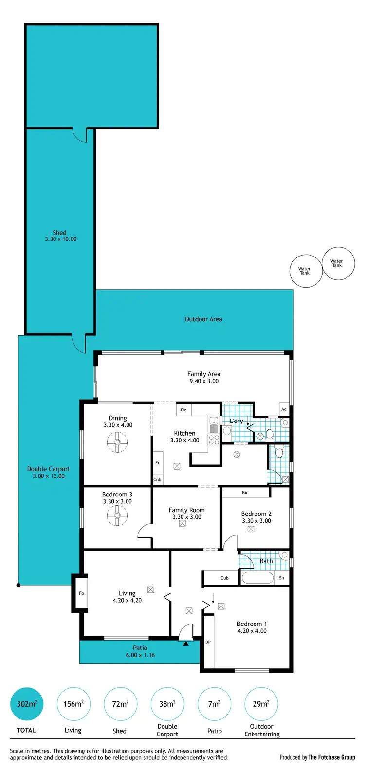 Floorplan of Homely house listing, 16 Fletcher Street, Netley SA 5037