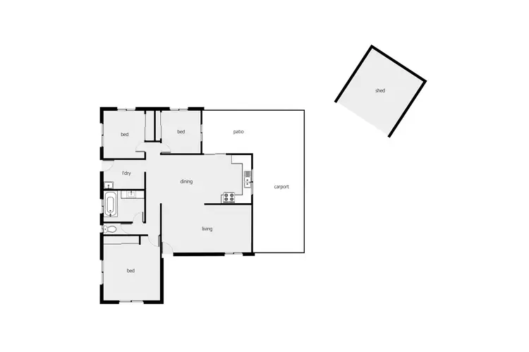 Floorplan of Homely house listing, 35 Duffy Street, Freshwater QLD 4870