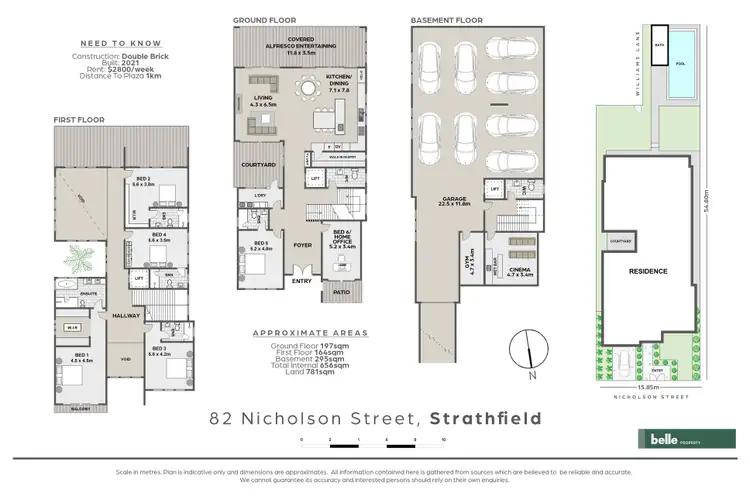 Floorplan of Homely house listing, 82 Nicholson Street, Strathfield NSW 2135