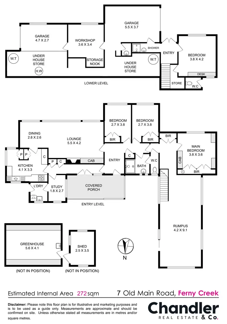 Floorplan of Homely house listing, 7 Old Main Road, Ferny Creek VIC 3786