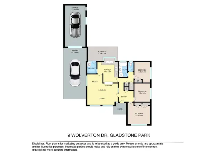 Floorplan of Homely house listing, 9 Wolverton Drive, Gladstone Park VIC 3043