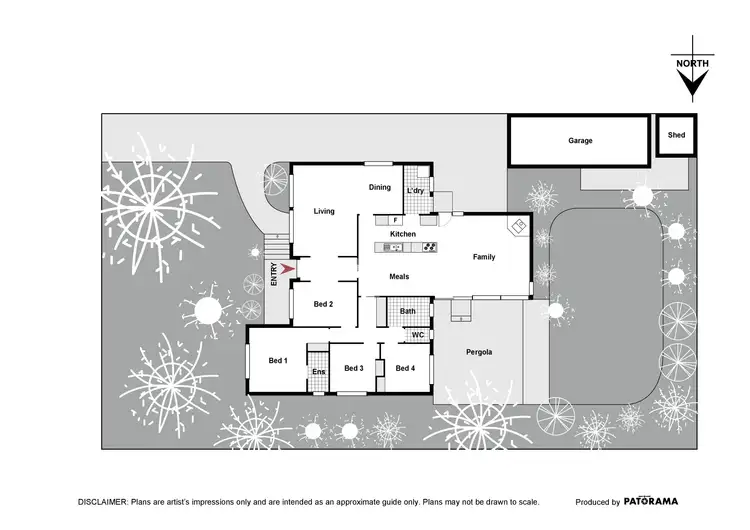 Floorplan of Homely house listing, 12 Centaurus Street, Giralang ACT 2617