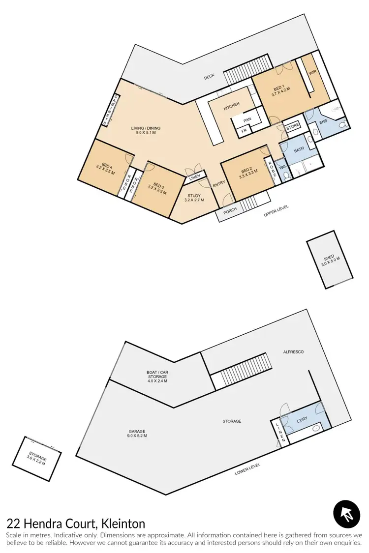 Floorplan of Homely house listing, 22 Hendra Court, Kleinton QLD 4352