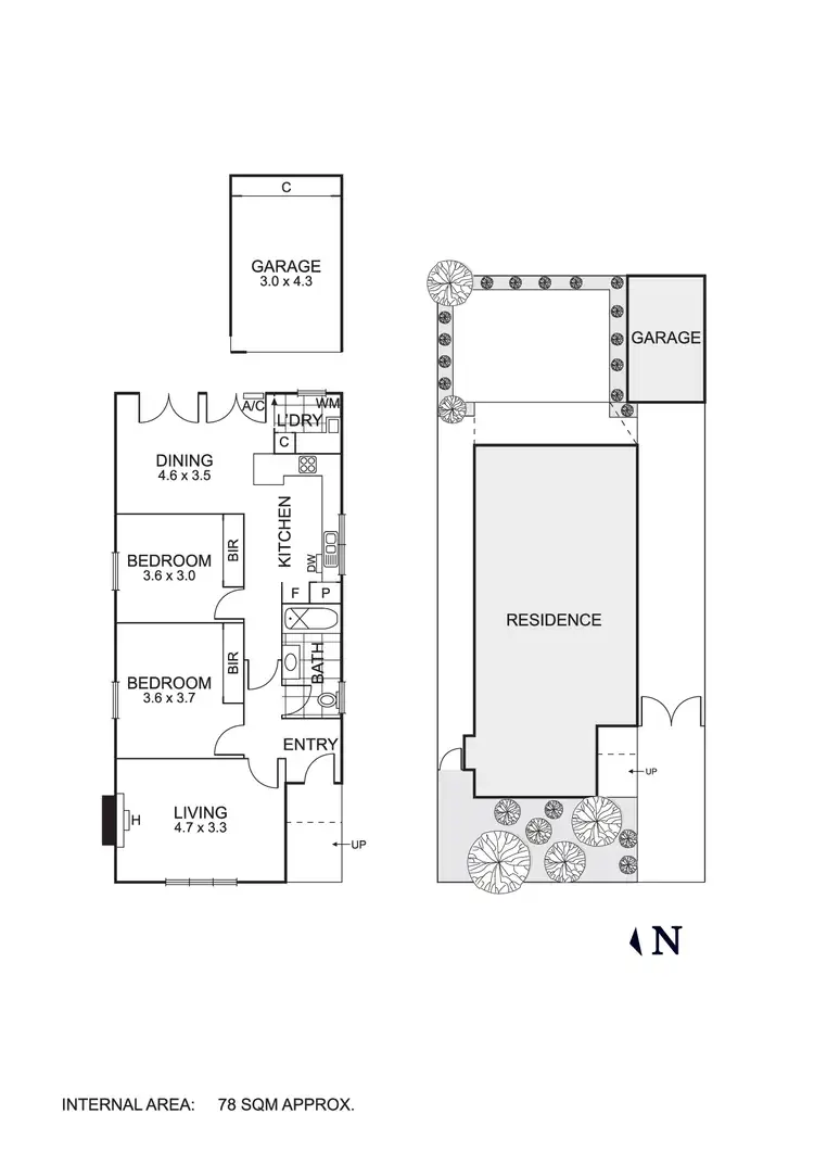 Floorplan of Homely house listing, 16 Straw Street, Brunswick West VIC 3055