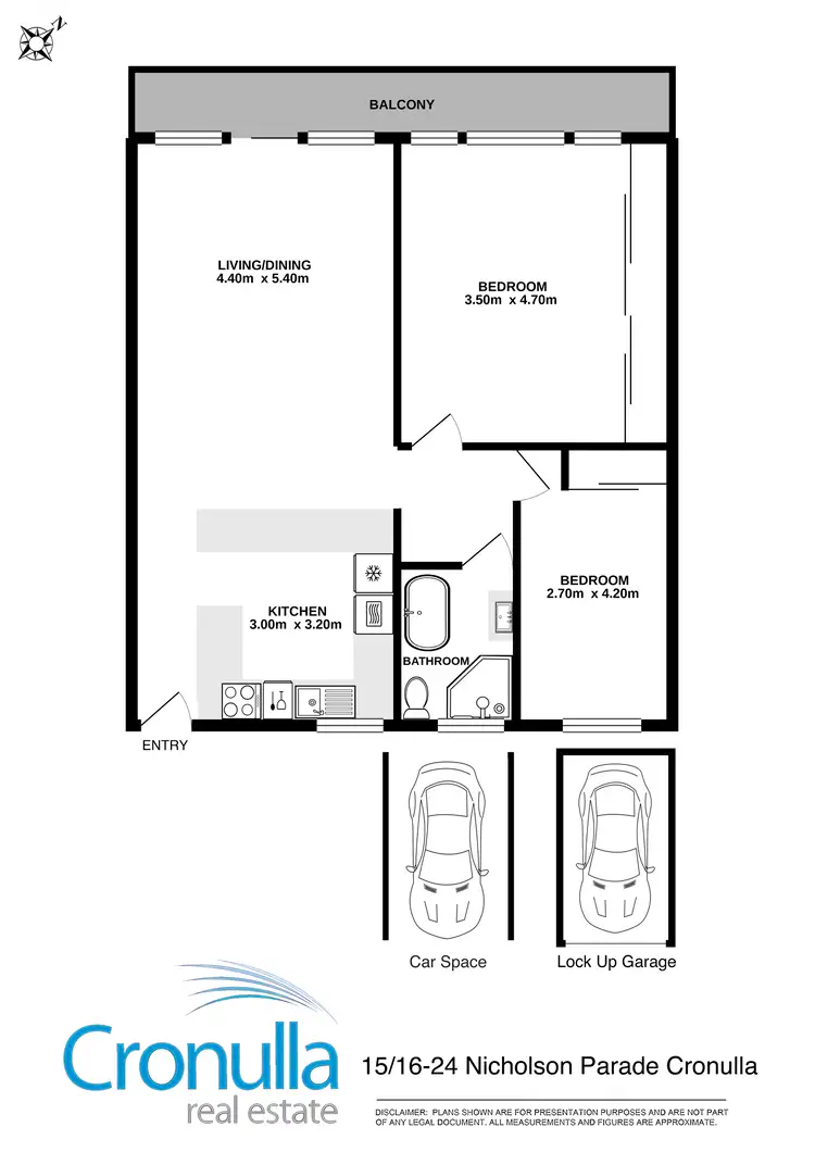 Floorplan of Homely apartment listing, 15/16-24 Nicholson Parade, Cronulla NSW 2230