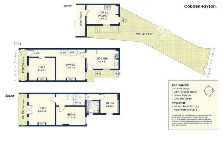 Floorplan of Homely house listing, 176 Lawson Street, Redfern NSW 2016