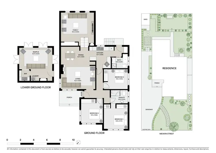 Floorplan of Homely house listing, 42 Meakin Street, Watsonia North VIC 3087