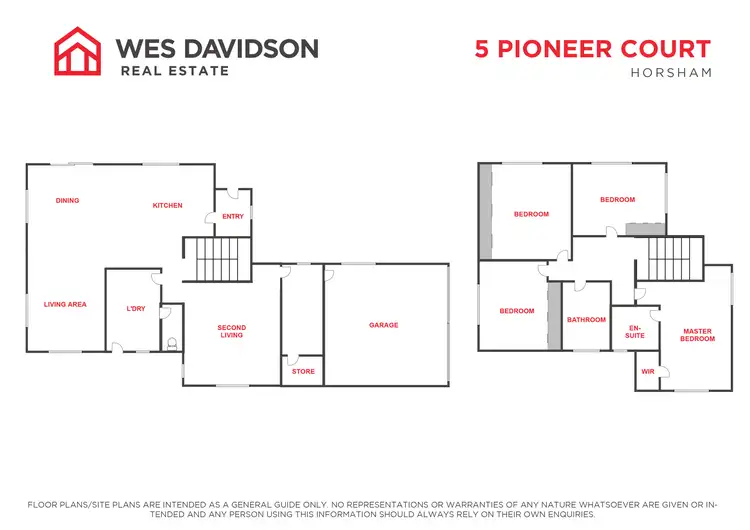 Floorplan of Homely house listing, 5 Pioneer Court, Horsham VIC 3400